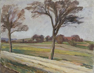 Path with Trees and Farmstead
