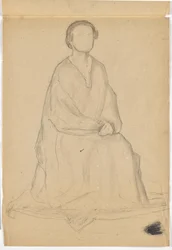 Two Studies for Full-Length Portrait