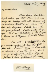 Letter from Warren Hastings, Governor-General of Bengal to His Wife, 17th August 1780