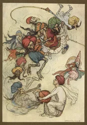 Instead of sweetmeats about a score of demons, from 