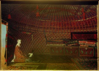 In the Tent of a Wealthy Kyrgyz