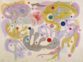 Capricious Forms by Vassily Kandinsky