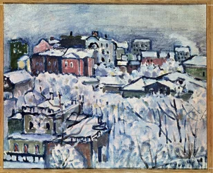 Winter Day. Smolensky Boulevard