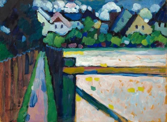 Murnau – Footpath and Houses
