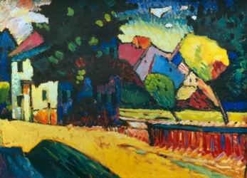 Murnau - Landscape with Green House