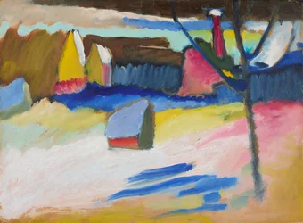 Murnau – Landscape with Bare Tree