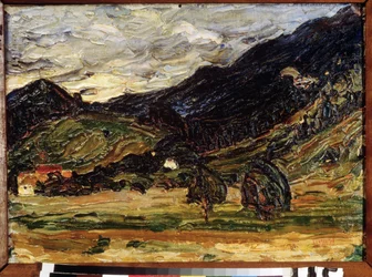 Landscape by Vassily Kandinsky