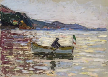 Rapallo. Boat on the Sea, 1906