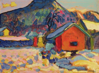 Winter Study with Mountain, 1908