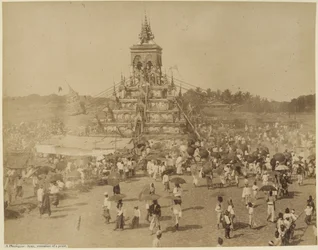 A Phoogyee-byan, cremation of a priest