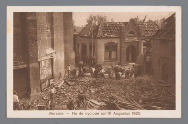 Borculo -- After the Cyclone on August 10, 1925
