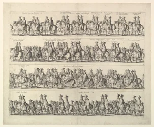 Coronation Procession of Charles II Through London