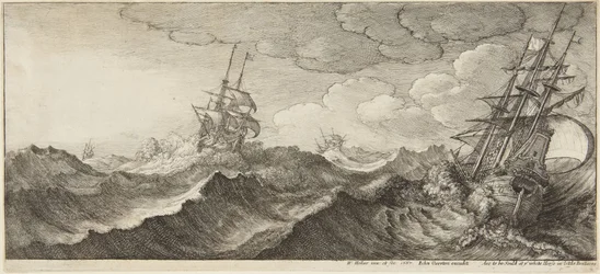 Seascape in a Storm