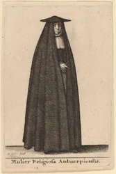 Religious Woman from Antwerp