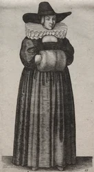 The Several Habits of English Women, from the Nobility to the Country Women, 1640