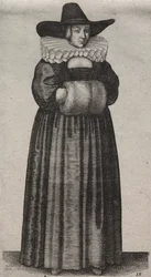 The Woman with a Mannish Hat and Light Muff