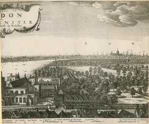 The prospect of London and Westminster taken from Lambeth
