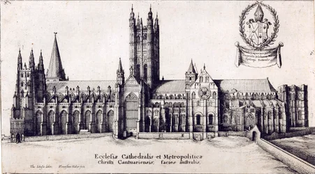 View of Canterbury Cathedral from the South, c.1638-66