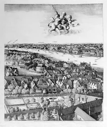 View of London, Published 1647 (detail)