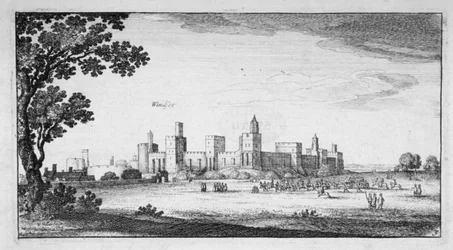View of Windsor Castle, Berkshire, 1644