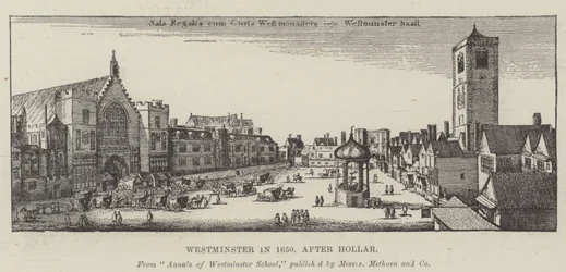 Westminster in 1650