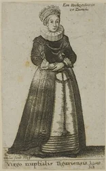 Zurich Woman in Wedding Dress