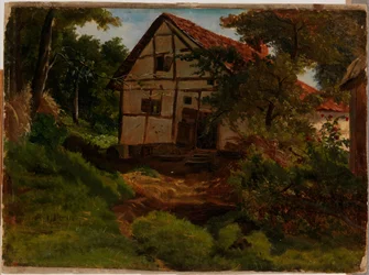 Farmhouse in Germany, Study