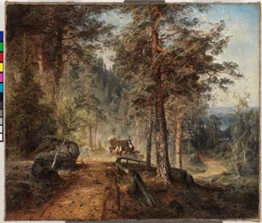 Road in Häme (A Hot Summer Day)