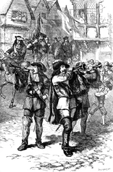 James II Proclaimed at Boston, 1685 c. 1880