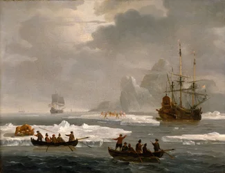 A bear hunt in the Arctic