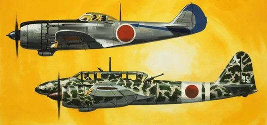Into the Blue: Japanese Aircraft of World War II