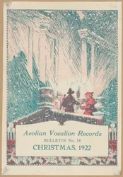 Vocalion Records Bulletin, Christmas, 1922