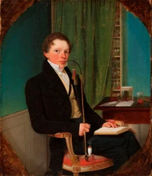 Portrait of the Anatomist Henrik Carl Bang Bendz. The Artist