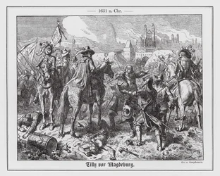 Count Tilly at the Siege of Magdeburg