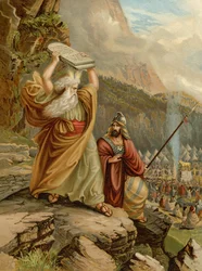 Moses Destroying the Tables of the Law