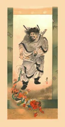 Shoki and the Demons, c1880, 1886