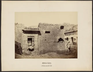 Medinet-Habou, at Thebes, First Court