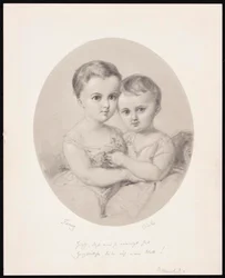 The granddaughters Fanny and Cécile Hensel