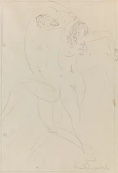 Nymph and Satyr, c.1915