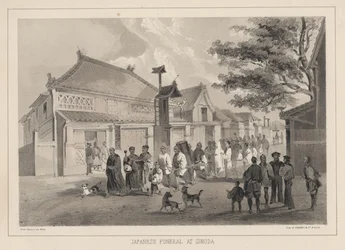 Japanese Funeral at Simoda