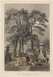 Temple of Hat-Chi-Man-Ya-Chu-Ro, Simoda (Sintoo)