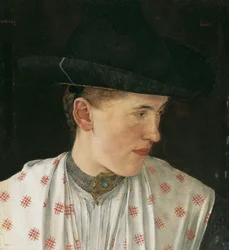Head of a Peasant Girl