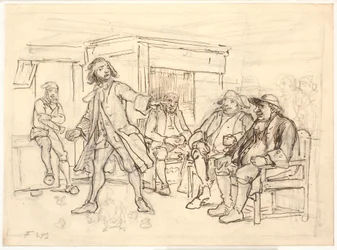 Erasmus Montanus Disputing with Per Degn