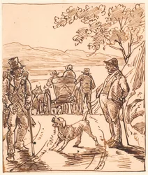 Landscape with Valley Farmer and Craftsman