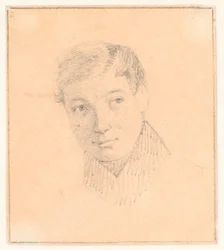 Portrait of Lorentz Ludvig Mozart Waagepetersen