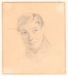 Portrait of Lorentz Ludvig Mozart Waagepetersen