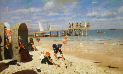 A Sunny Day at the Beach