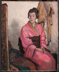 Lady in Kimono