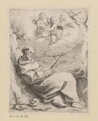 Saint Francis of Assisi with Crucifix