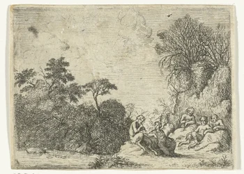 Satyr Playing the Flute